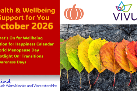 Health and Wellbeing support for you, October 2026